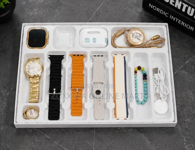 Y3000 Ultra 3 – 12-in-1 Premium Smart Watch Gift Set