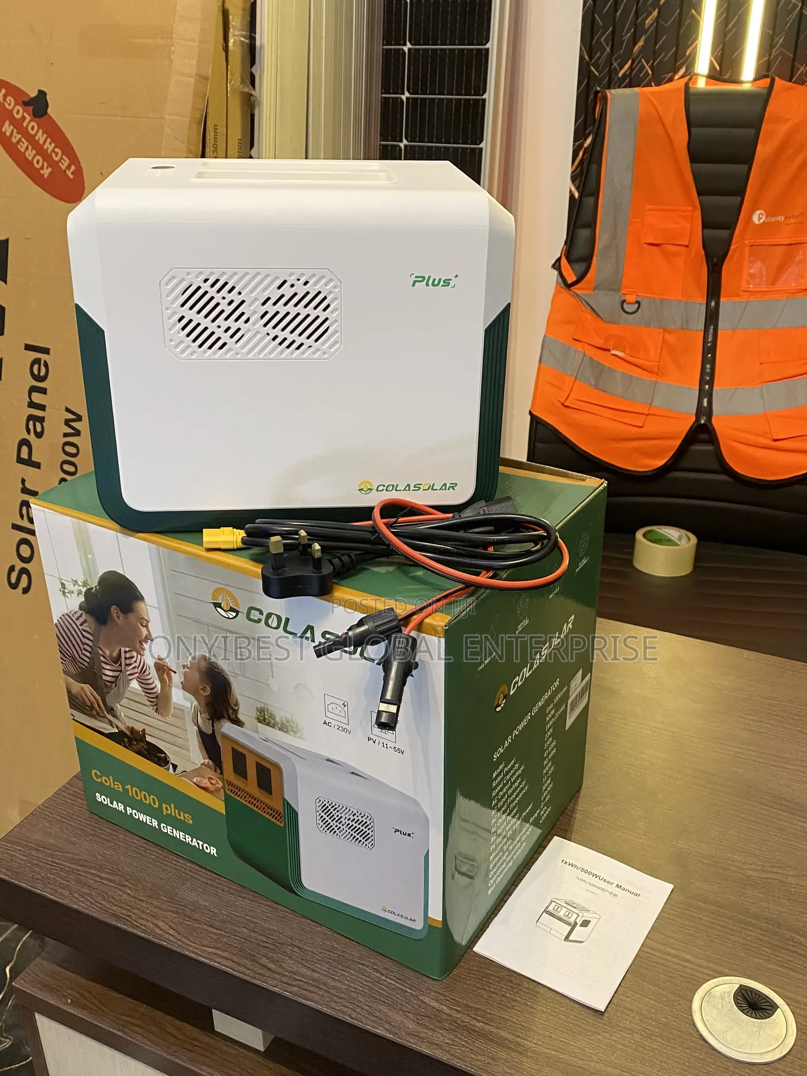 Colasolar Solar Backup Power Solution for Home Office