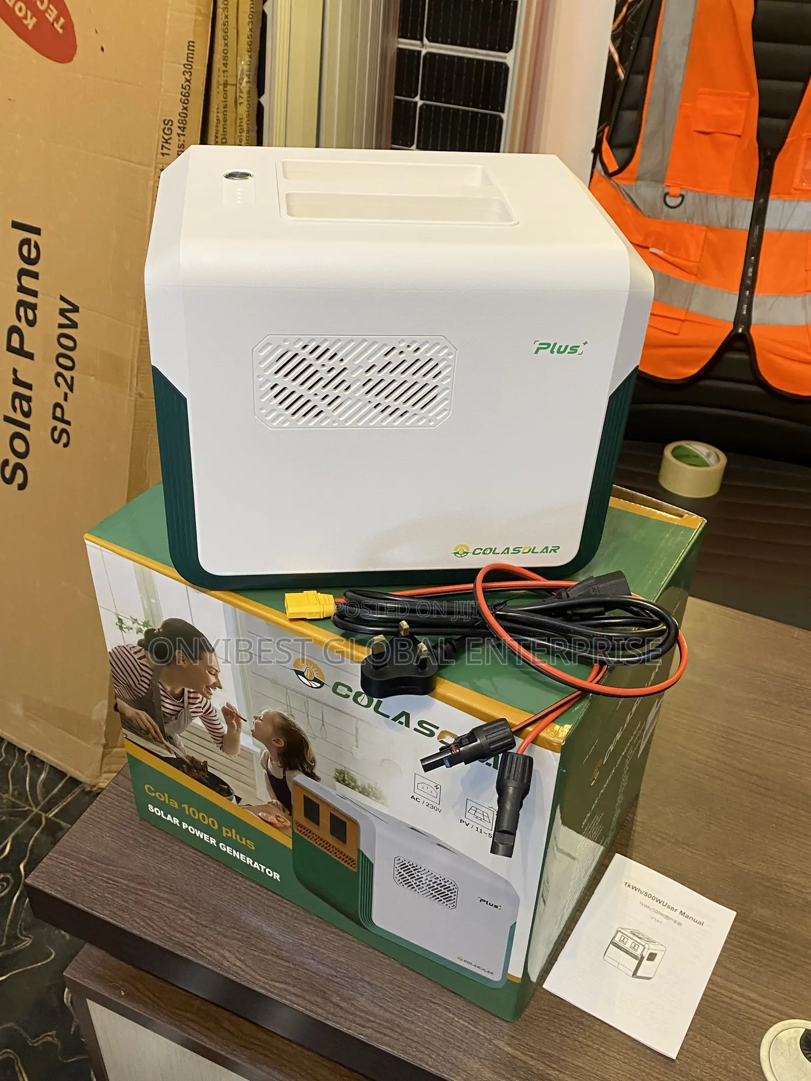 Complete Solar Energy Kit for Light, Charging Small Appliances