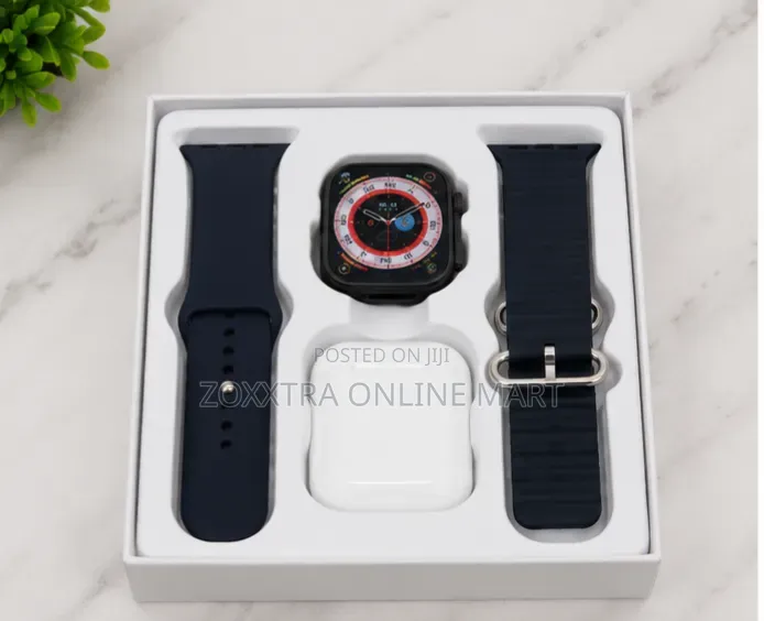 I8 Ultra Smart Watch Earbuds Combo