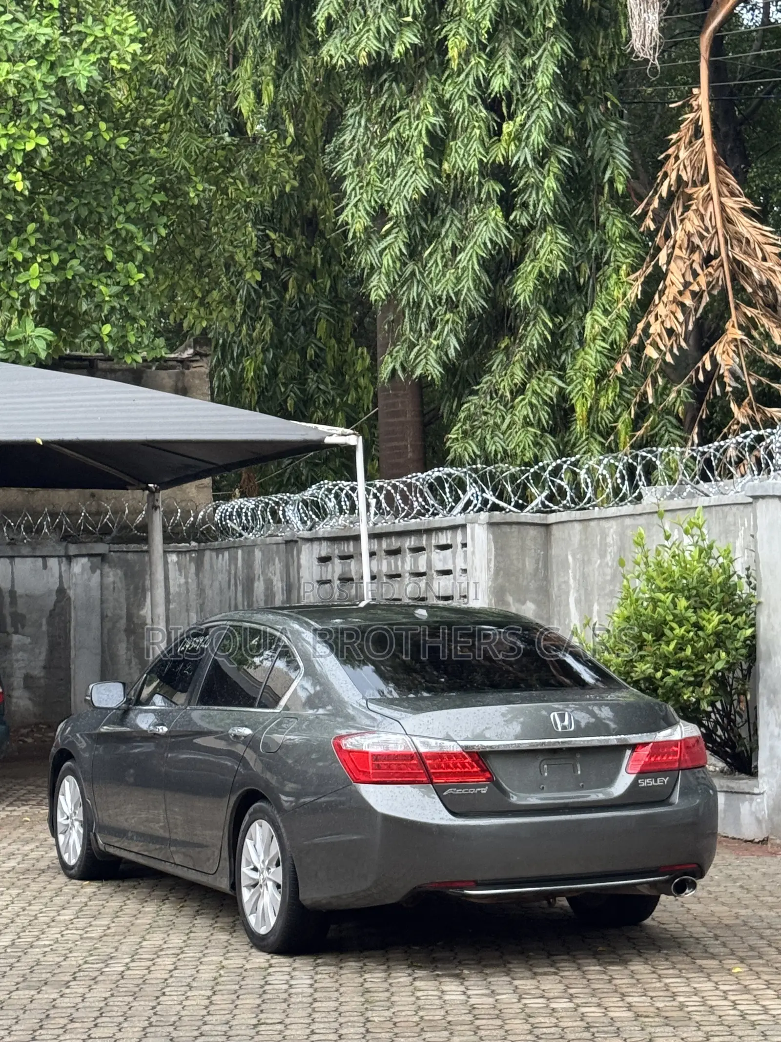 Honda Accord EX-L 4dr Sedan (2.4L 4cyl CVT) 2014 Gray