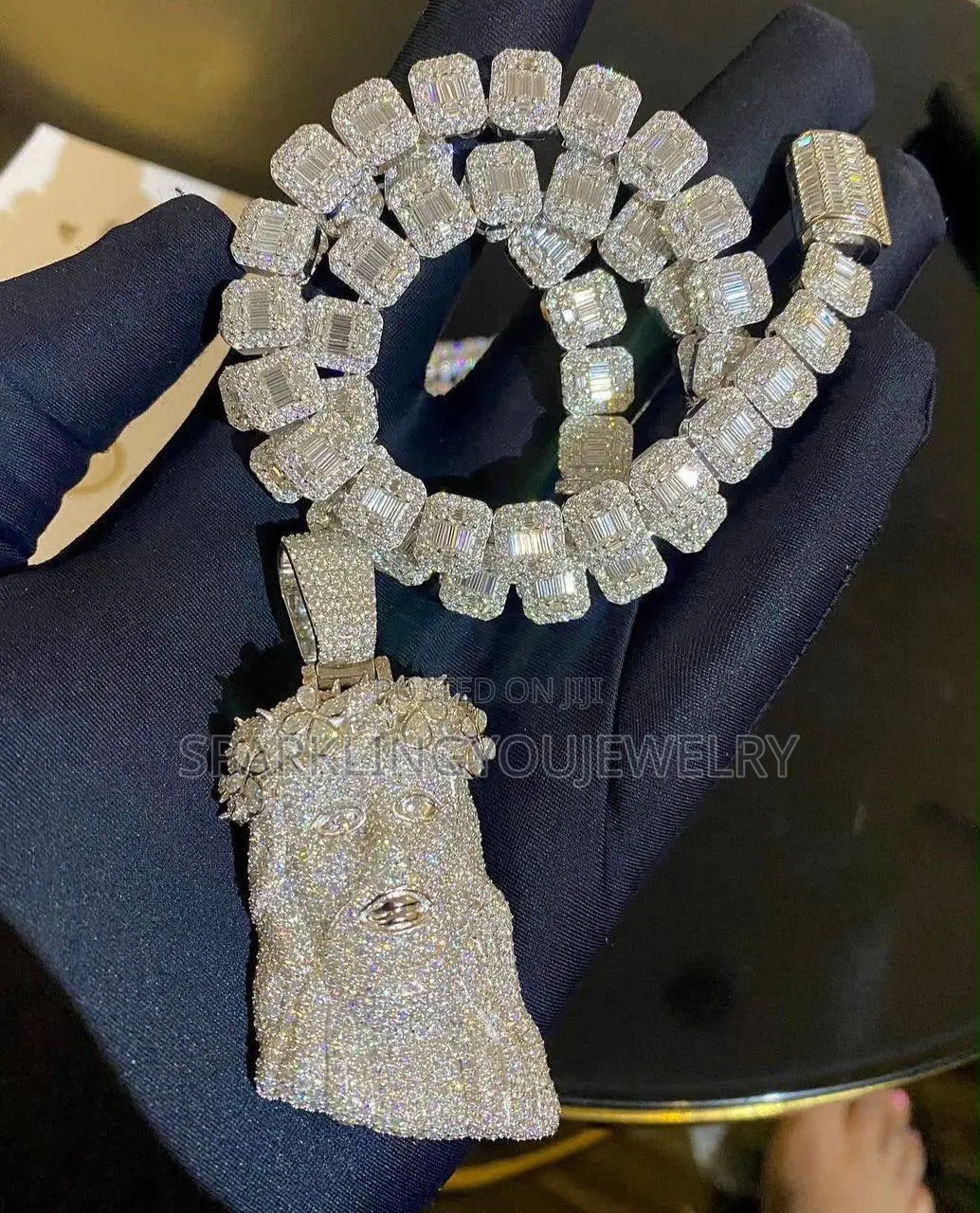 Moissainte Diamond Replica Necklace