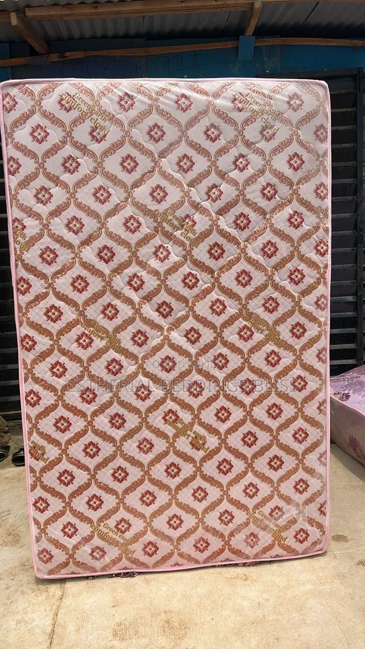 Brand New 4by6by12 Semi Orthopedic Mattress(Pay on Delivery)