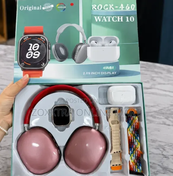 Rock 460 10 Smart Watch Combo Set