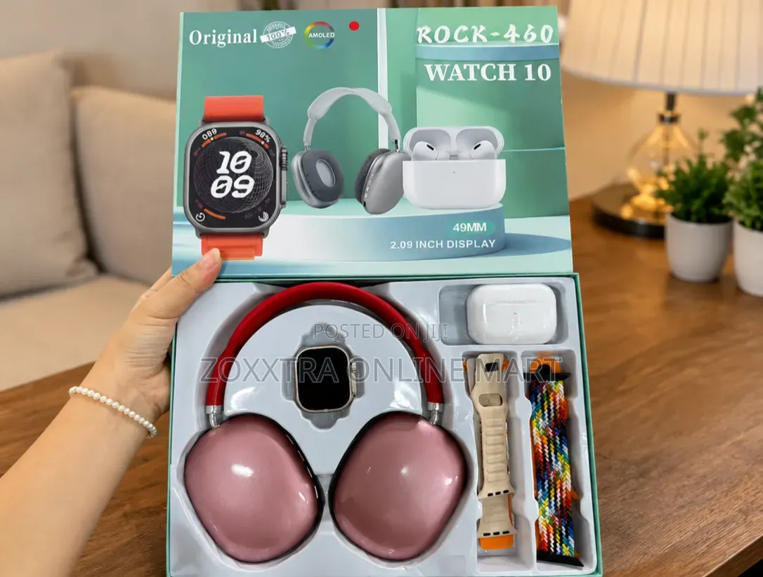 Rock 460 10 Smart Watch Combo Set
