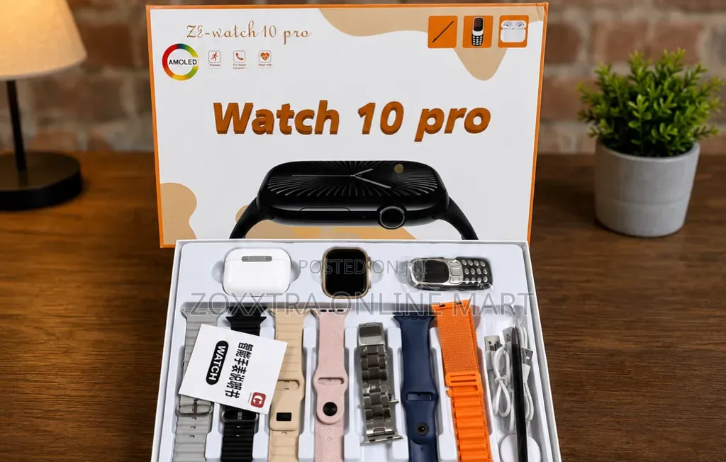 Watch 10 Pro Smartwatch Gift Set