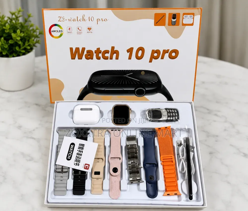 Watch 10 Pro Smartwatch Gift Set