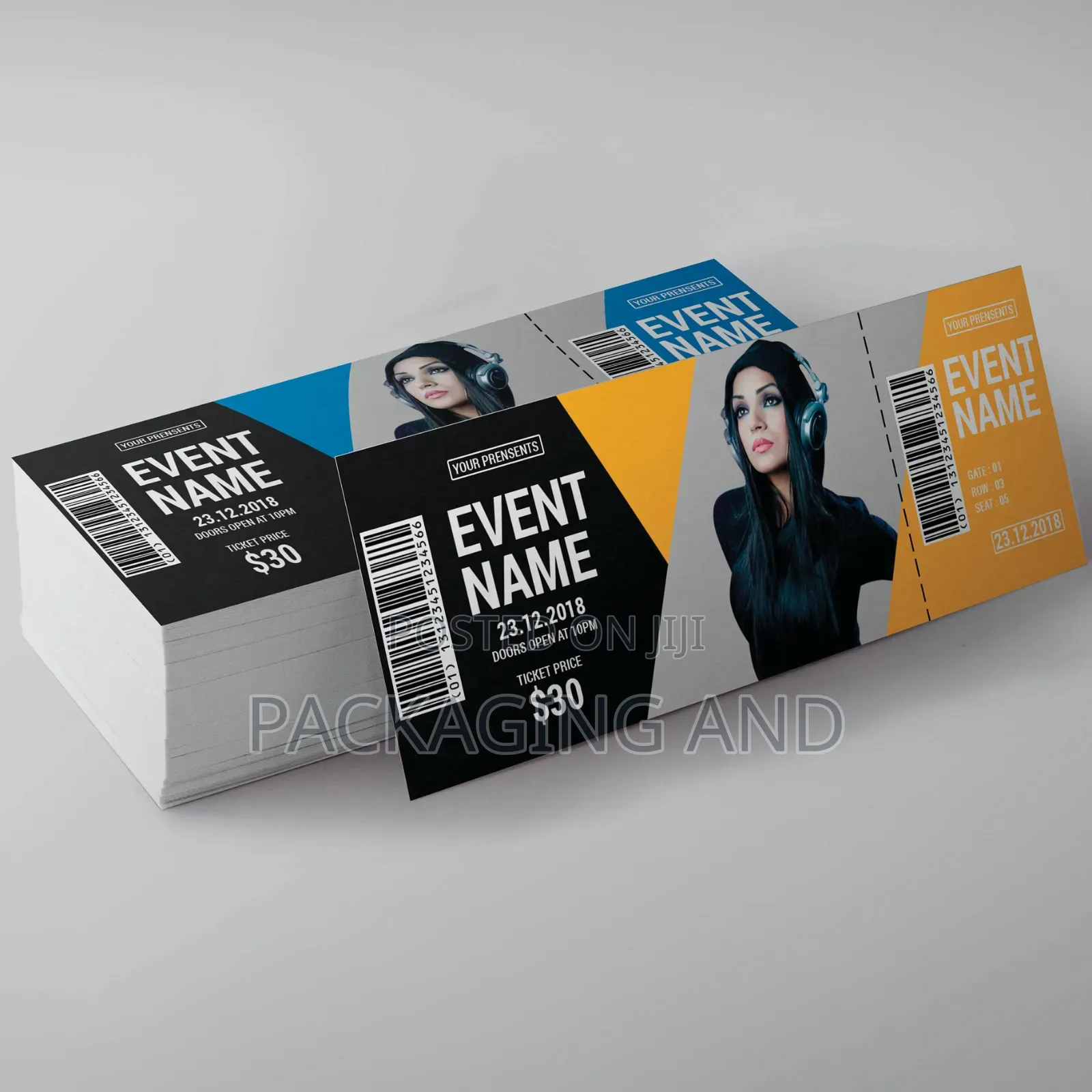 Branded Concert Ticket for Executives (Special Guests Vips) 