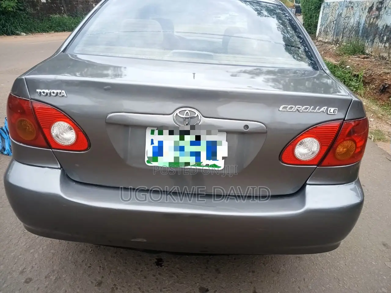 Toyota Corolla 2006 Gray