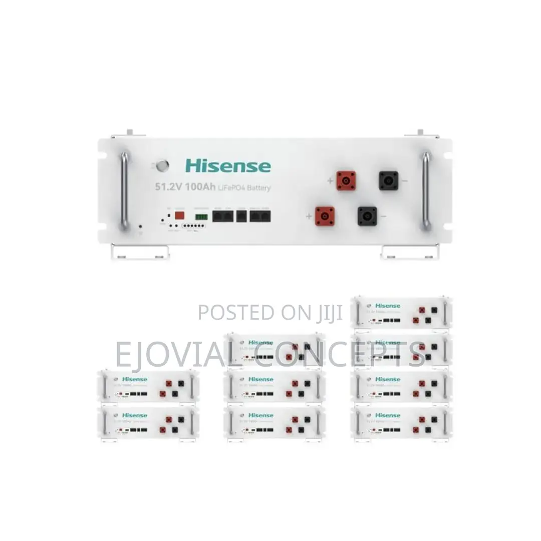 Hisense Low Voltage Lifepo4 Battery (Hel5-E-Bb1) 5.12 KWH