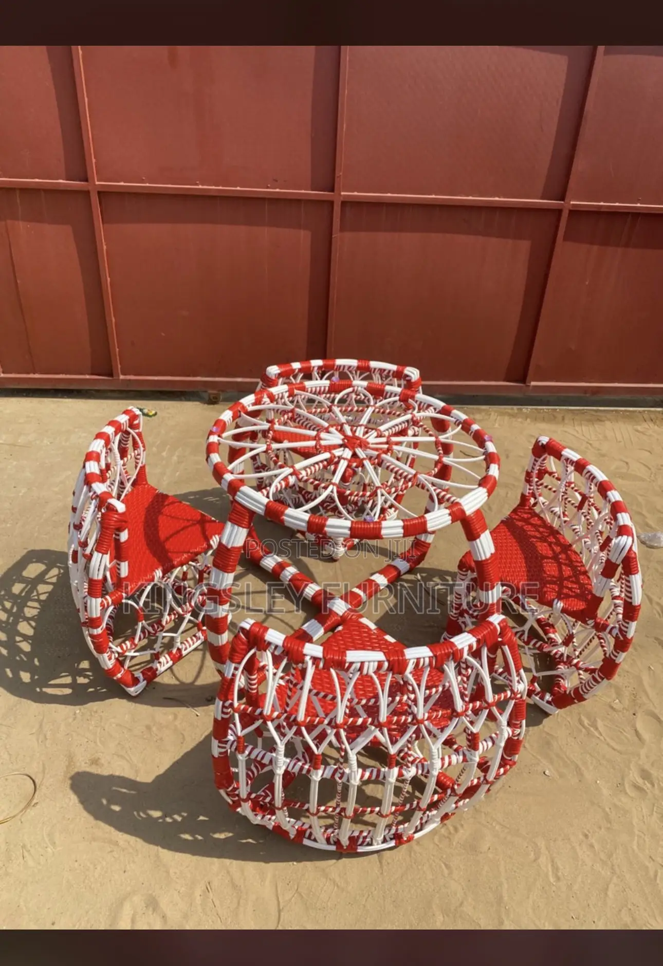 Beautiful Handwoven Outdoor Patio Set