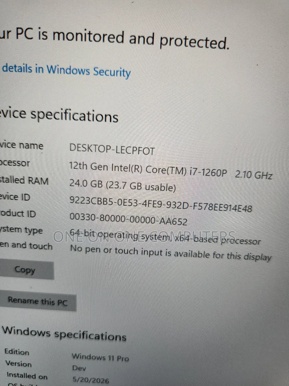 Laptop Lenovo ThinkPad P15s 16GB Intel Core i7 SSD 512GB