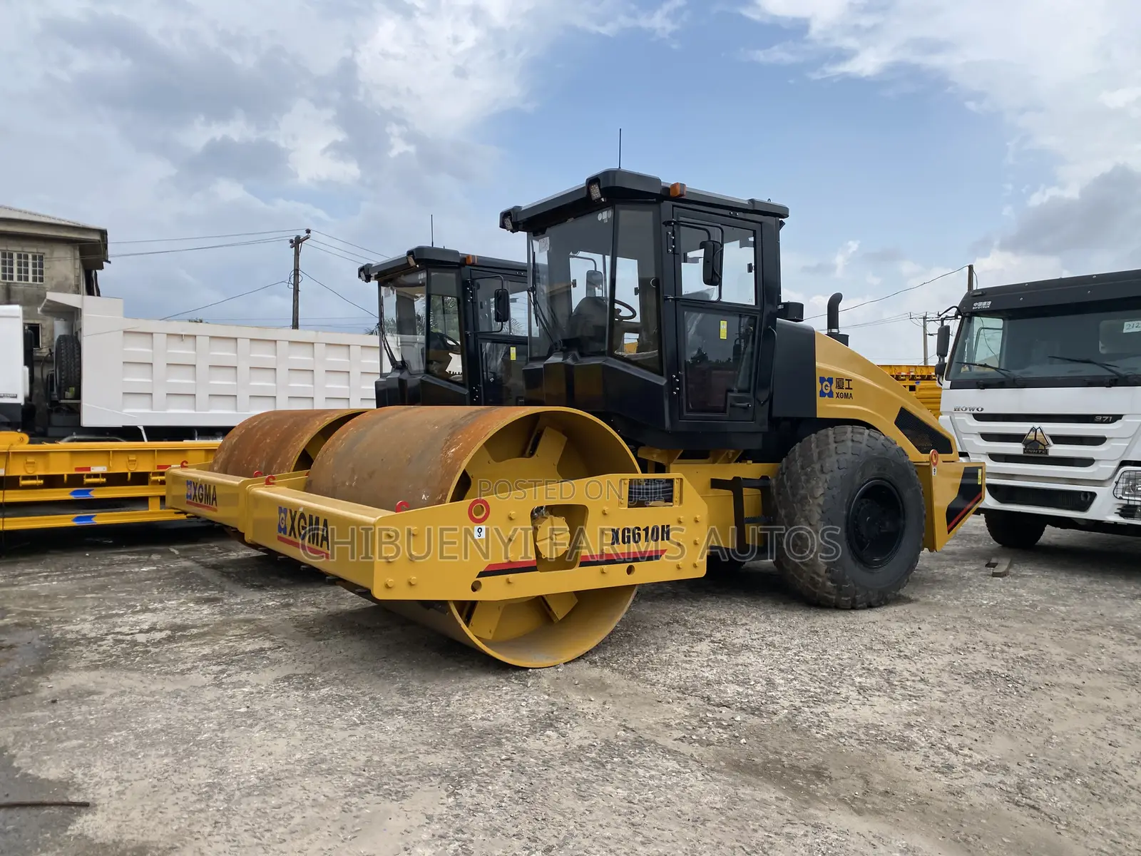Smooth Road Roller Xgma