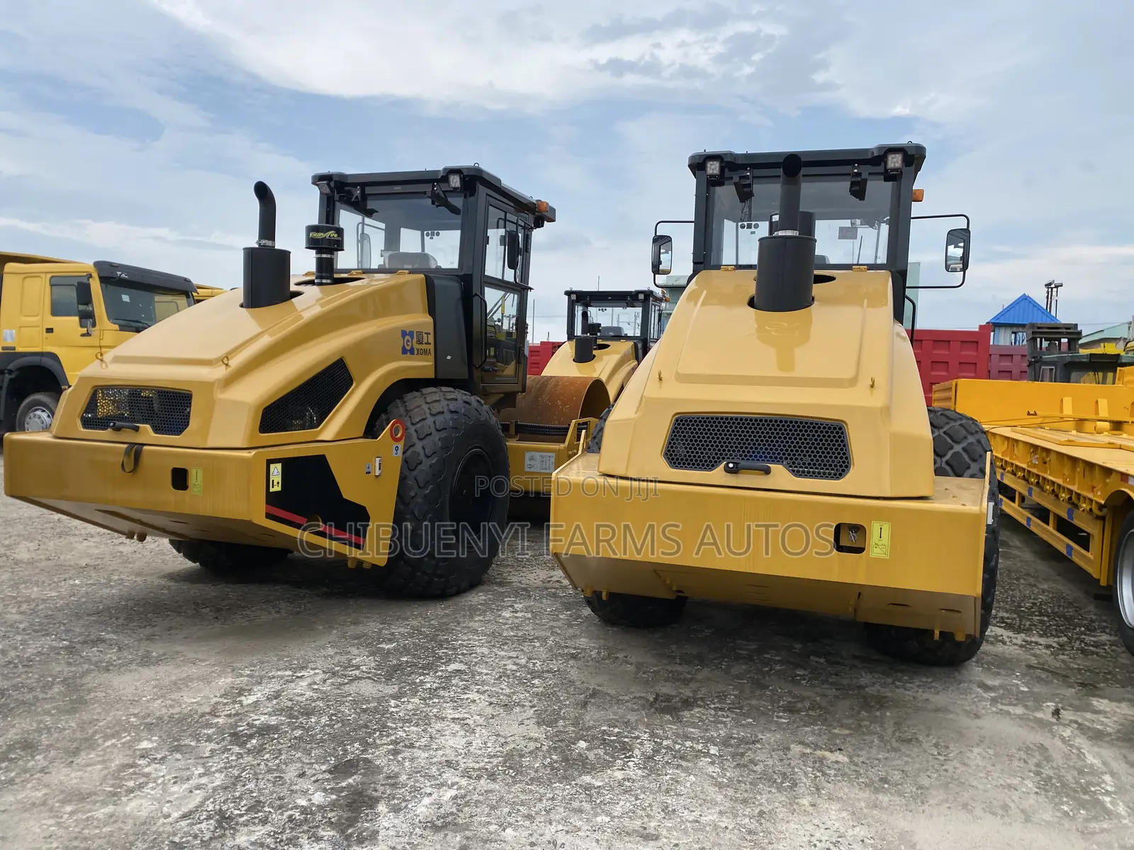 Smooth Road Roller Xgma