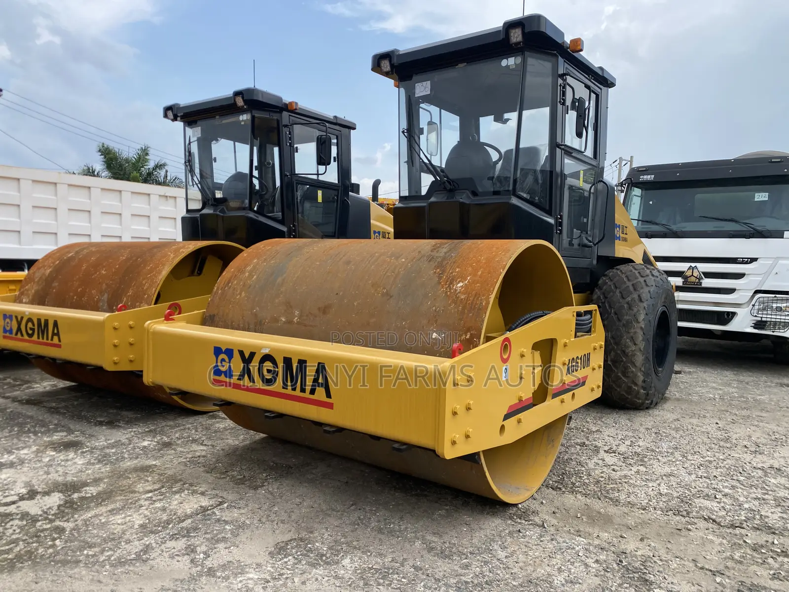 Smooth Road Roller Xgma