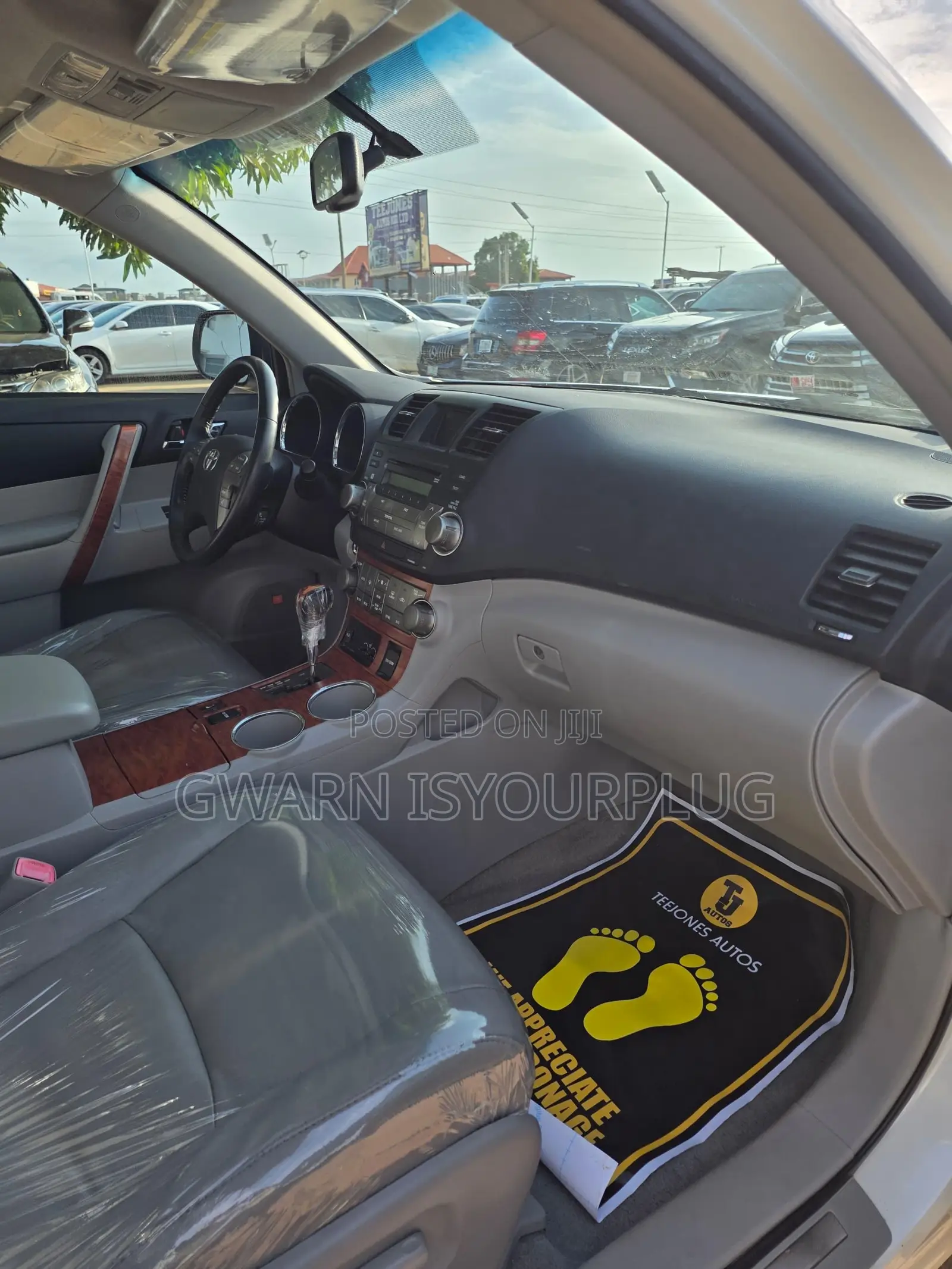 Toyota Highlander Limited 2008 White