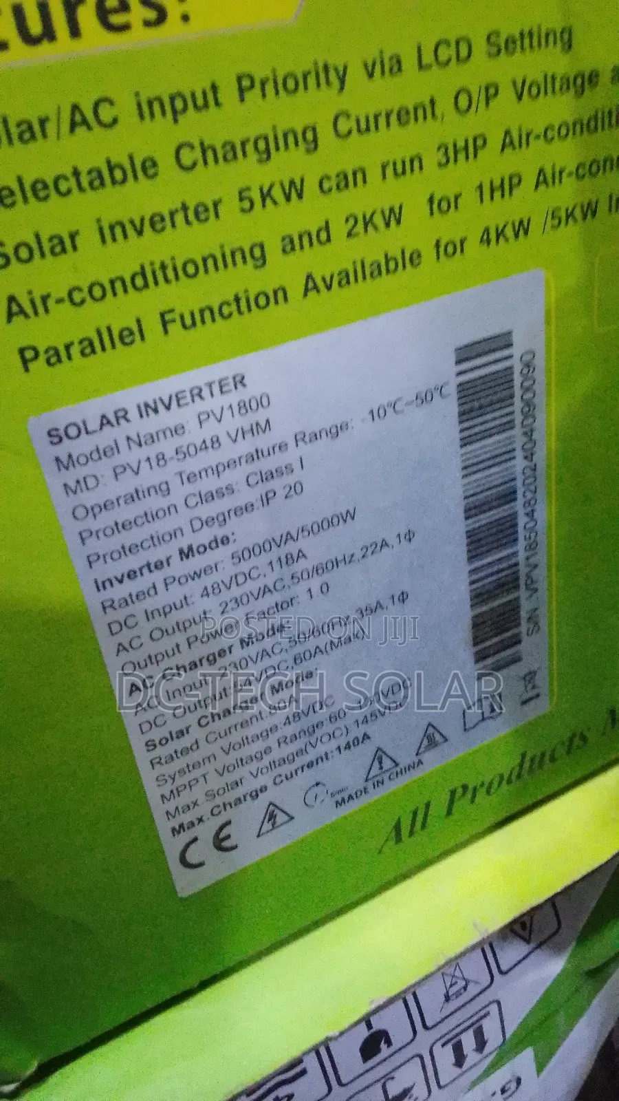 5kva Must Hybrid Inverter 48v