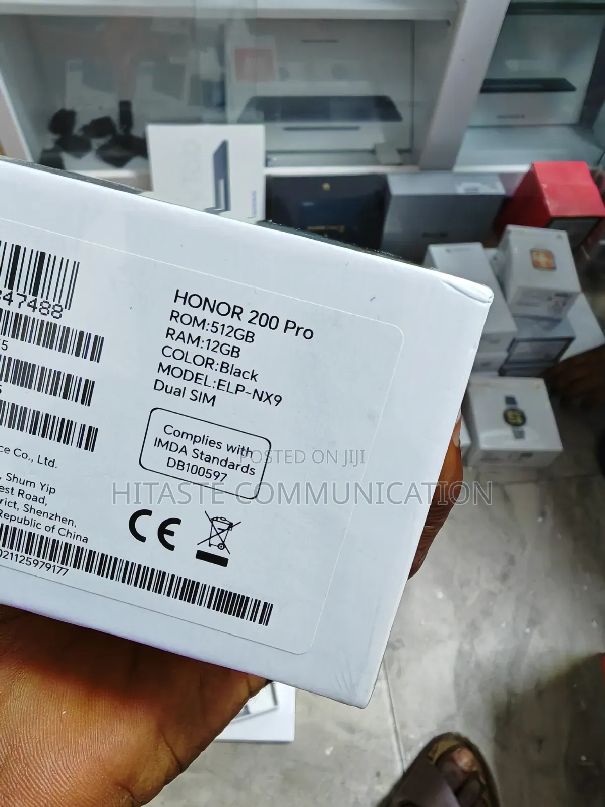 New Honor 200 Pro 512 GB Black