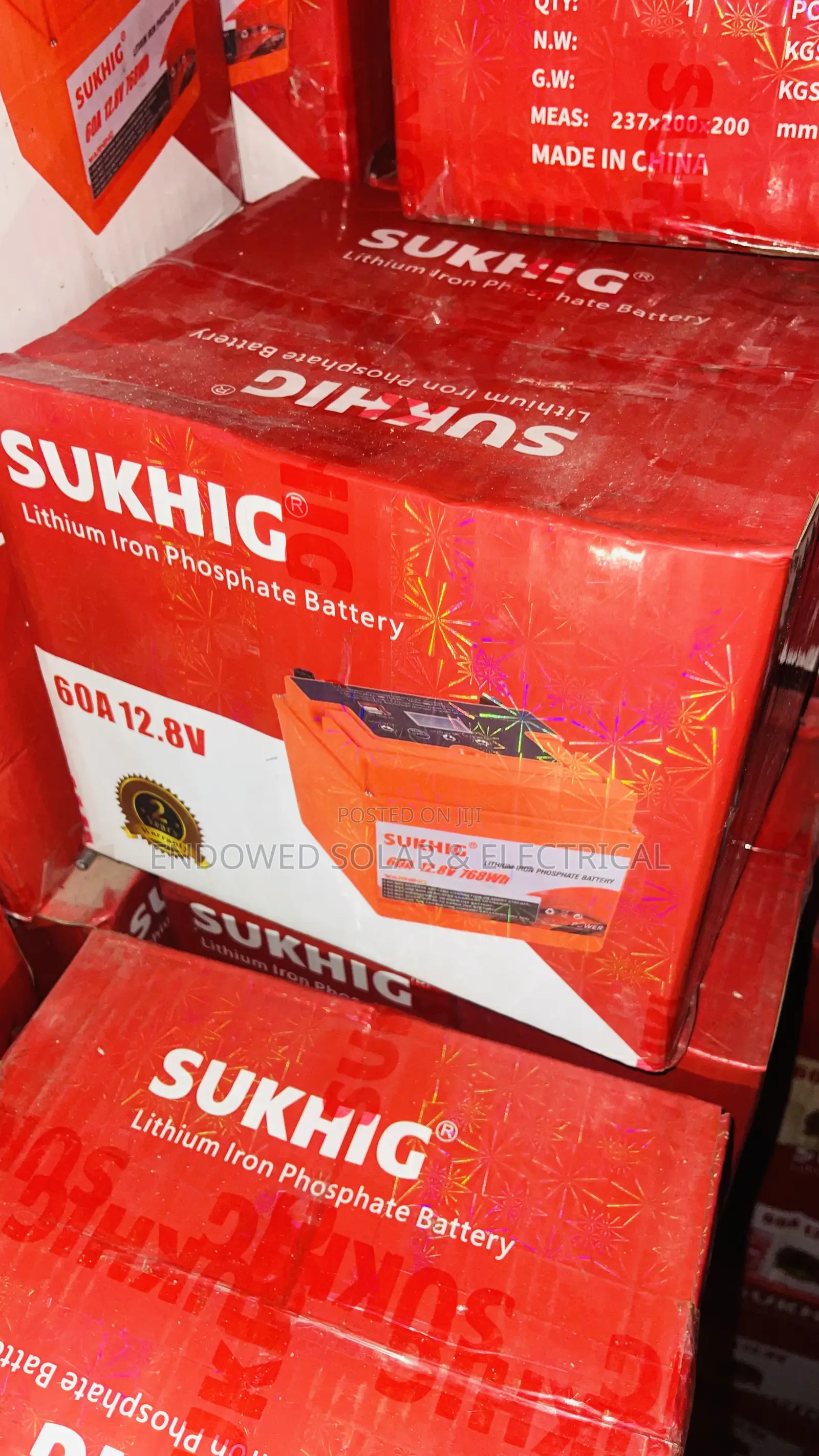 768kwh Lithium Batteries 60ah 12v