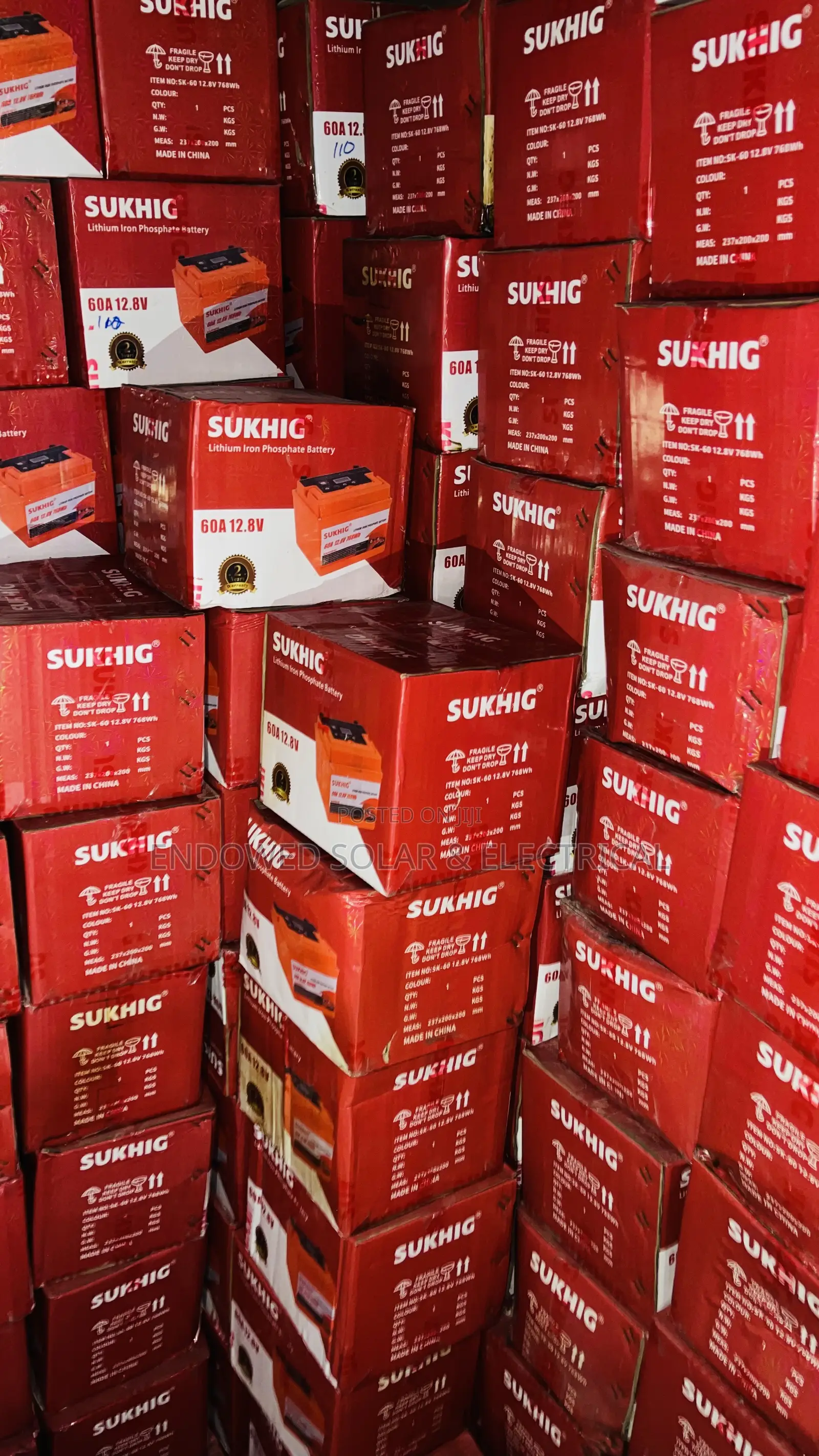 768kwh Lithium Batteries 60ah 12v