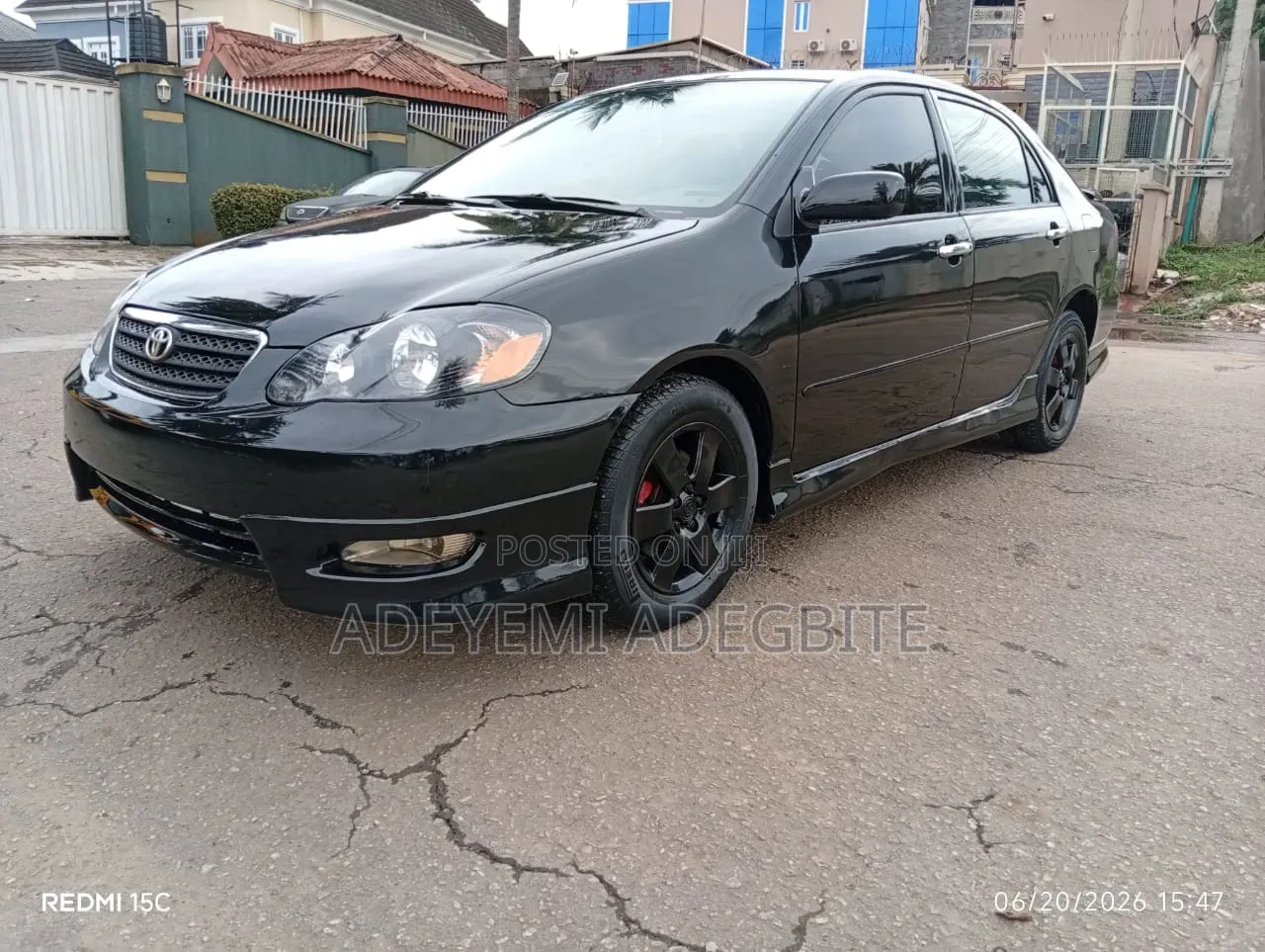 Toyota Corolla 2006 Green