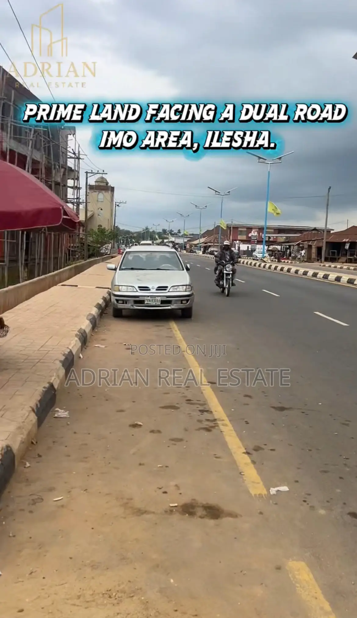 Prime Land Facing A Dual Road • Imo Area, Ilesha.