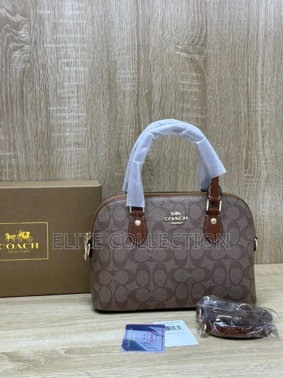 Coach Bag Available in Colours, Fully Packaged With Box