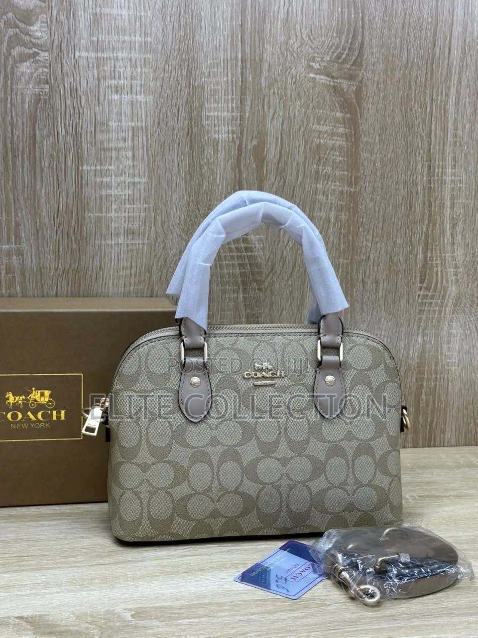 Coach Bag Available in Colours, Fully Packaged With Box