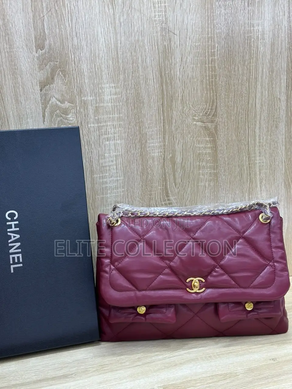 Chanel Bag Available in 3 Colours,Fully Packaged With Box Soft Leather