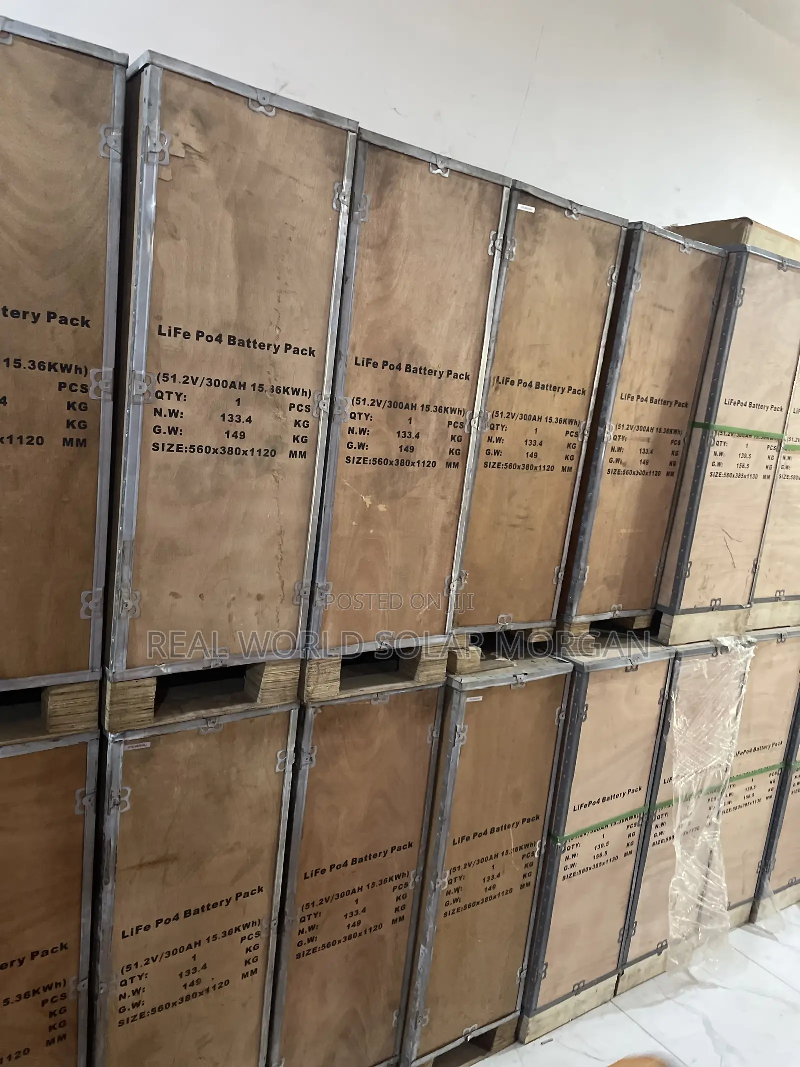 15.36kwh Lithium Battery (48v 300ah)
