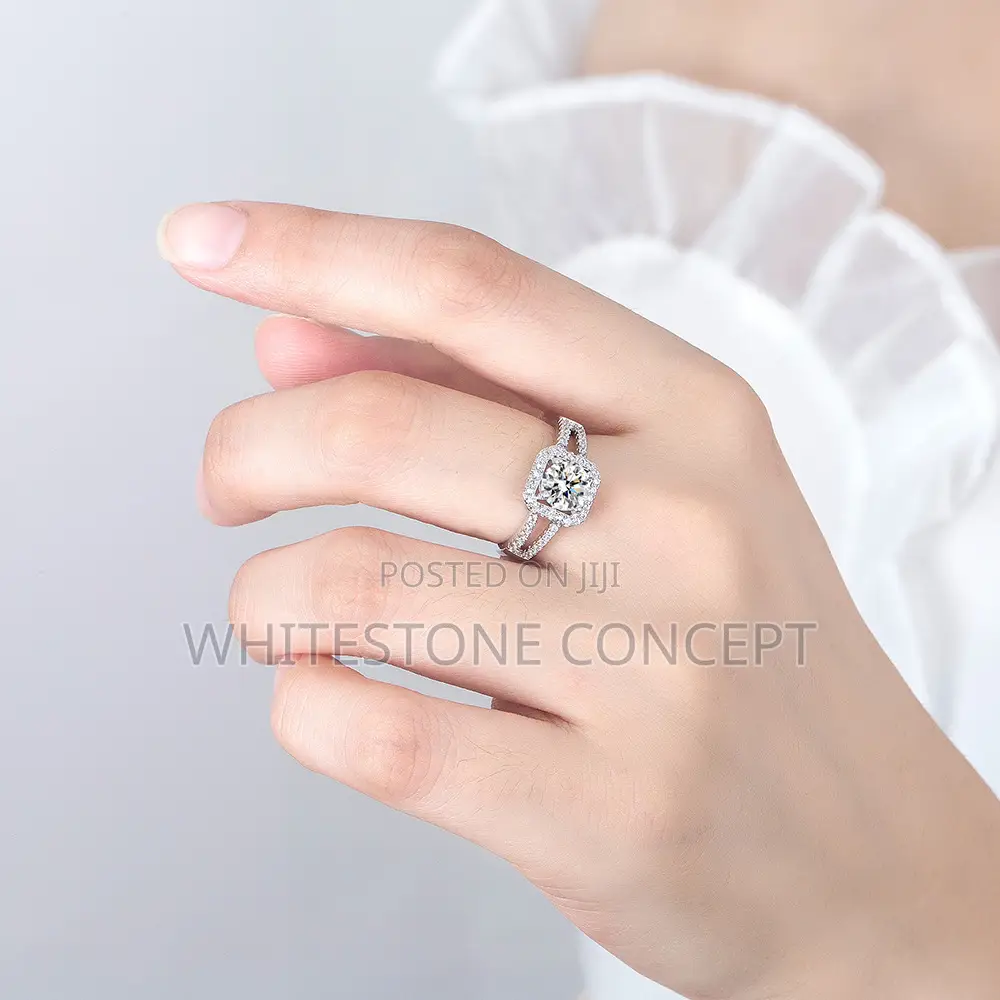 New 925 Sterling Silver Resizable Engagement/Wedding Ring