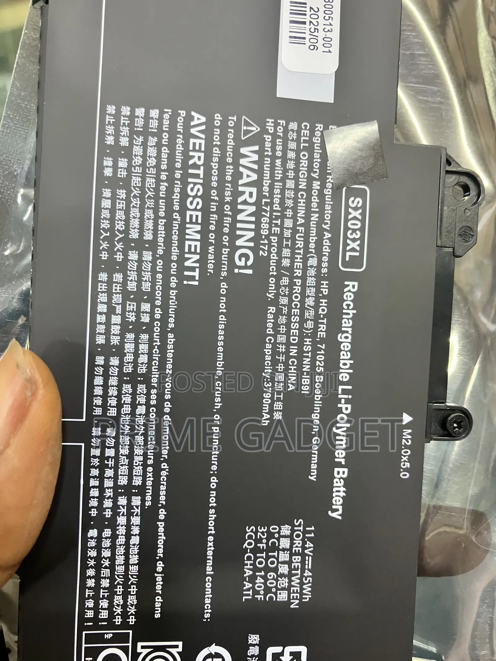 Sx03xl Laptop Battery for Hp Probook X360 435 G7 435 G8