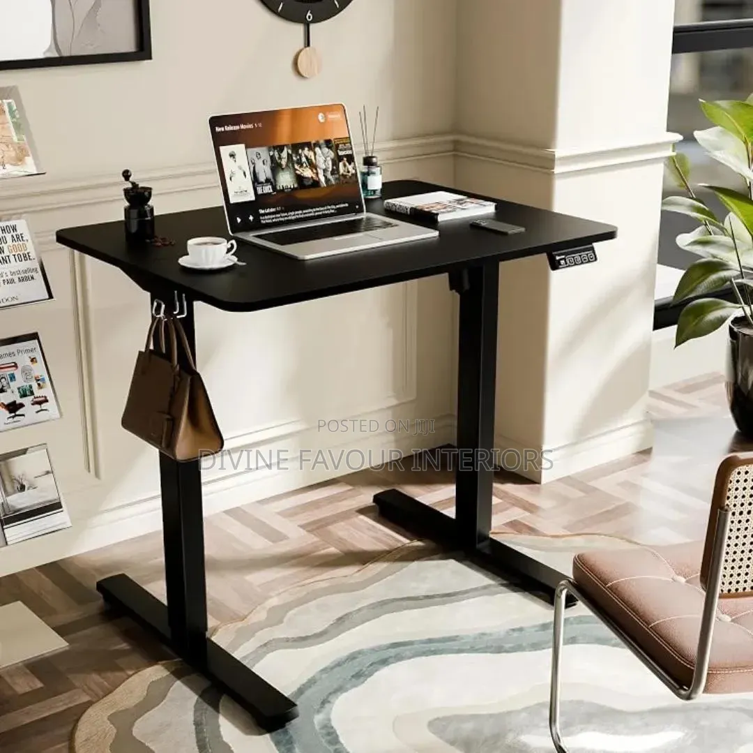 Height Adjustable Office Table for Study and Work