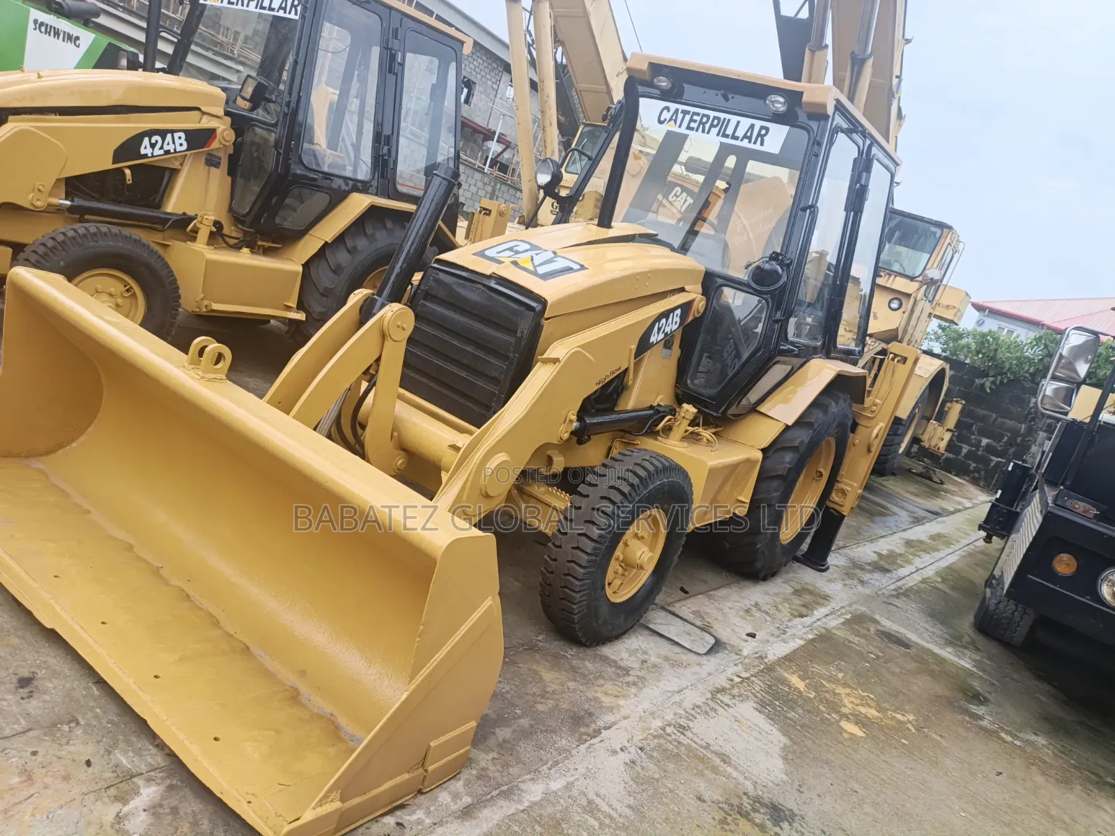 Cat Backhoe