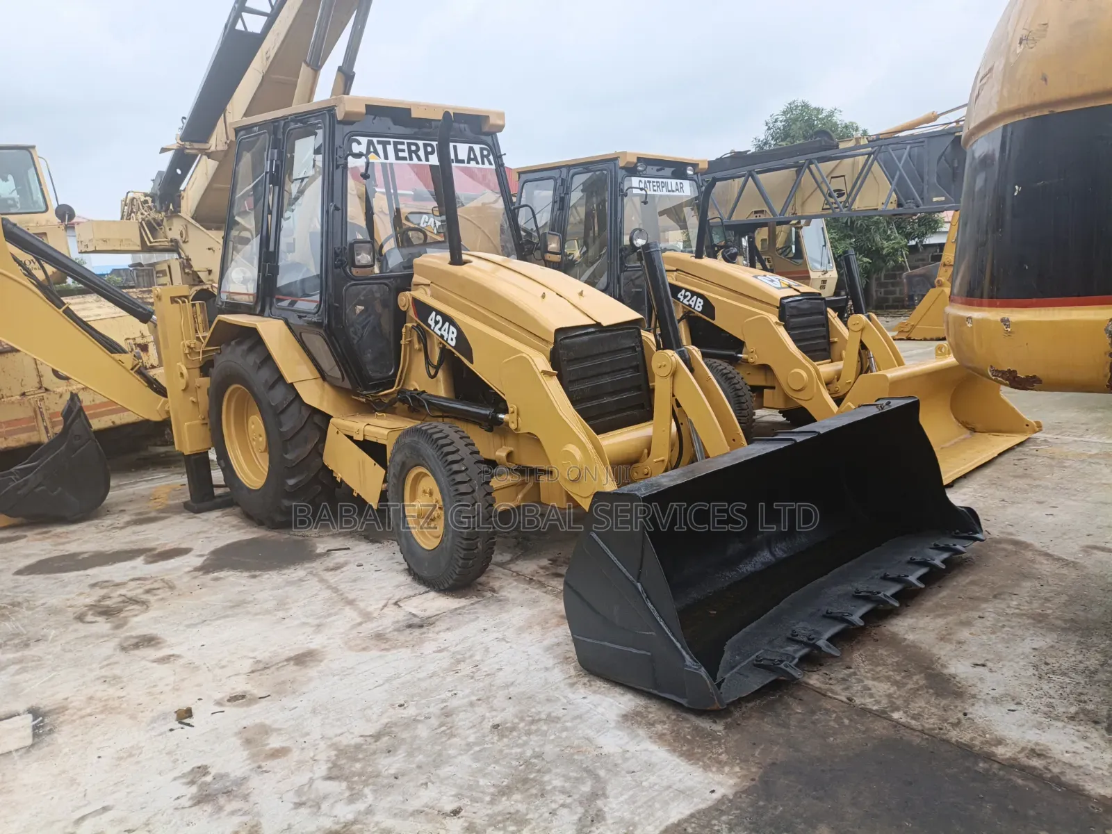 Cat Backhoe