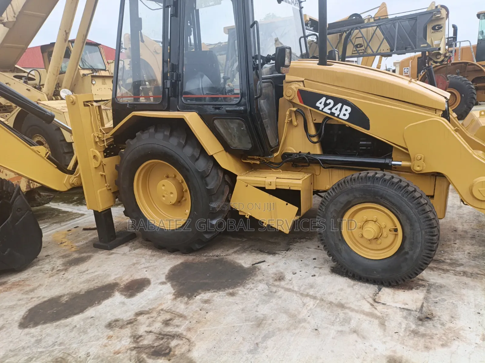 Cat Backhoe