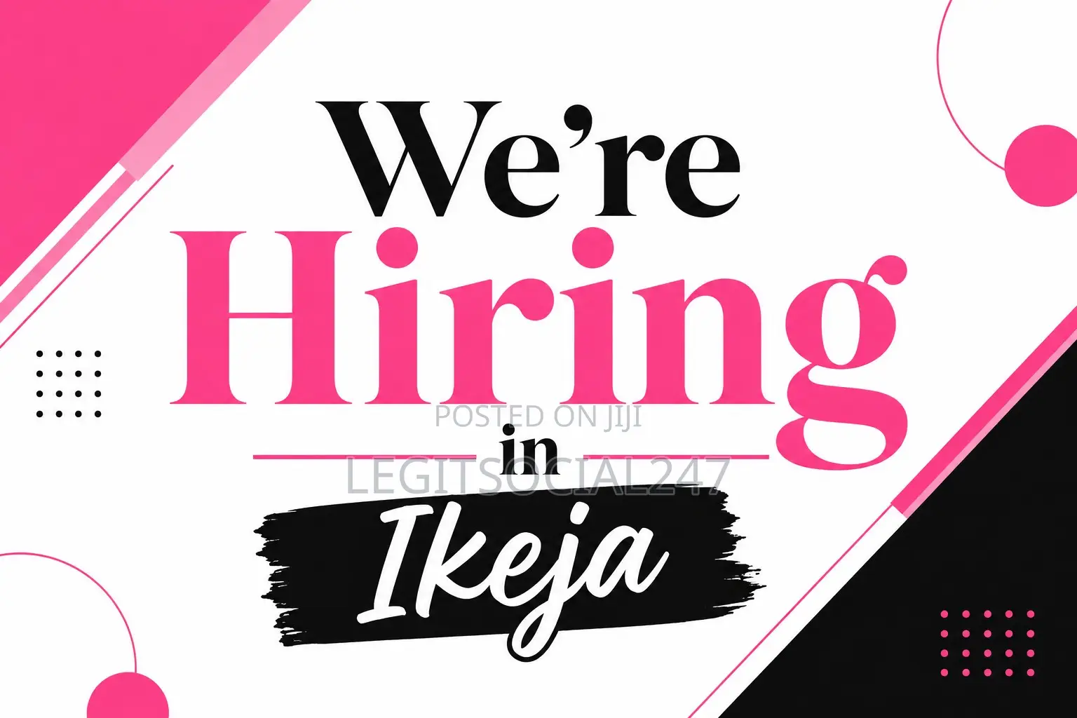 Part Time Workers Needed In Ikeja (Good Salary Included)