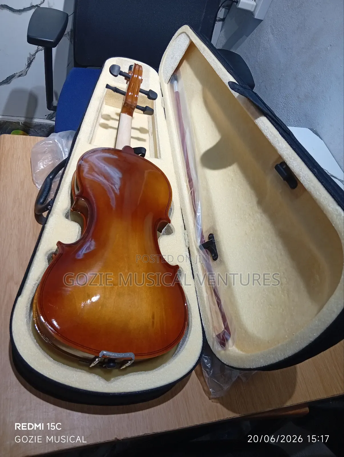Quality Violin Creed Audio 4/4 and 3/4 2/4