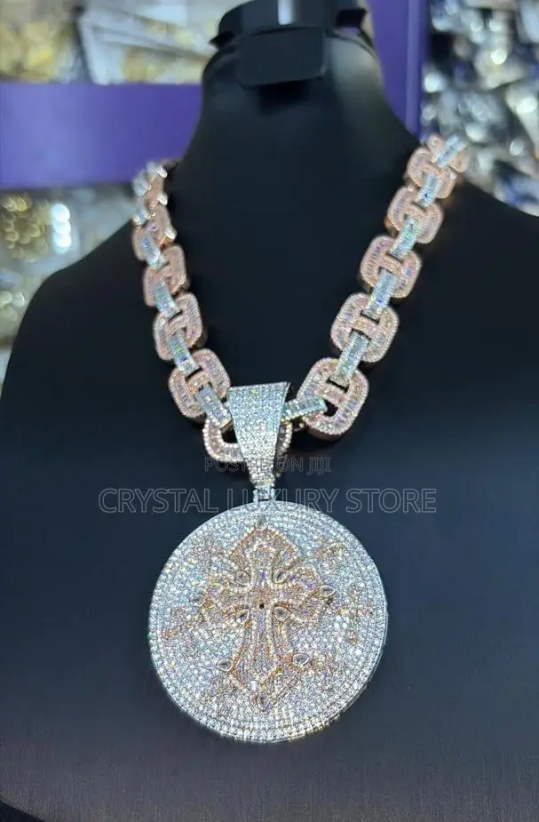 VVS Moissanite Diamond Quality Luxury Men Jewelry