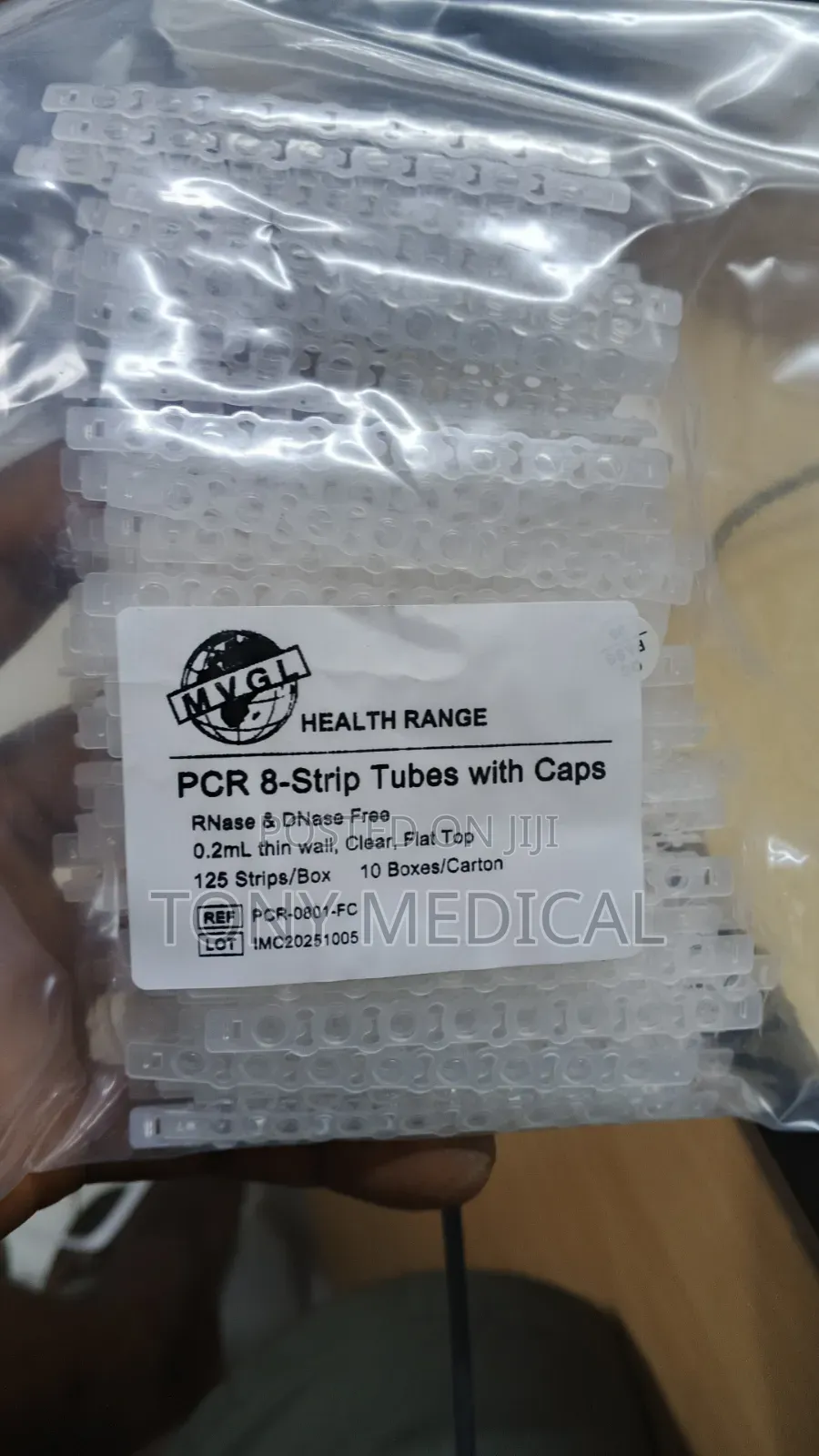 PCR Strip Tubes With Cap