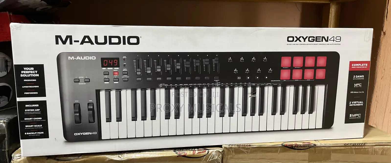 M-Audio Oxygen49 Midi Keyboard
