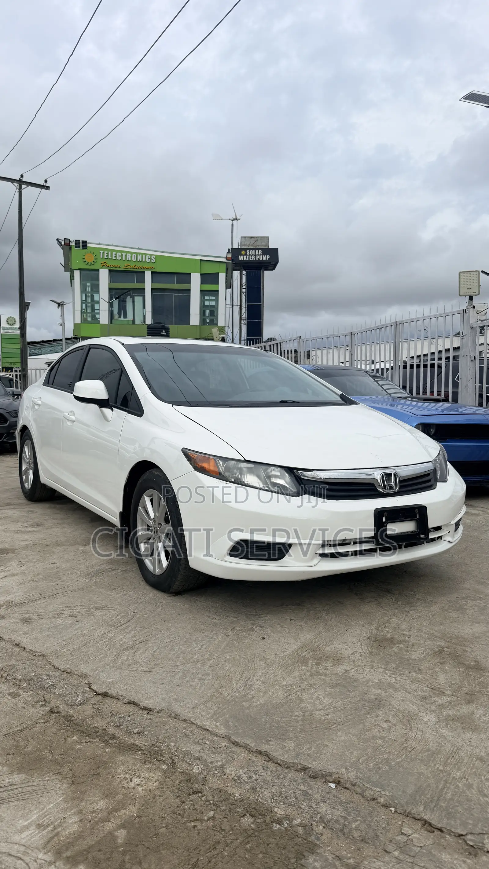 Honda Civic EX Sedan 2012 White