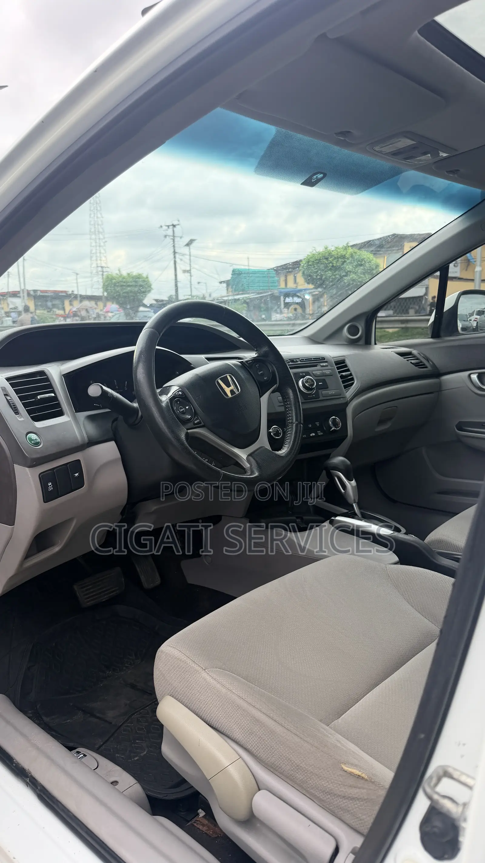 Honda Civic EX Sedan 2012 White