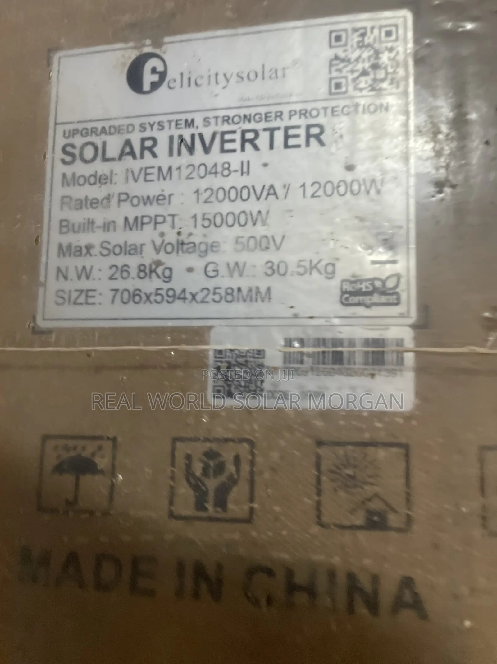 12kva Felicity Hybrid Inverter (48v)