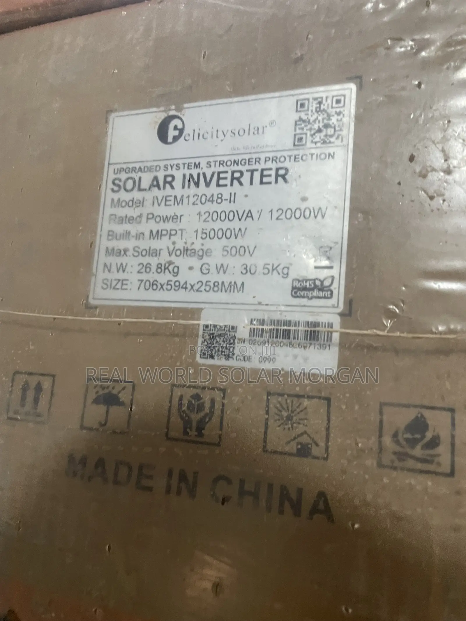 12kva Felicity Hybrid Inverter (48v)
