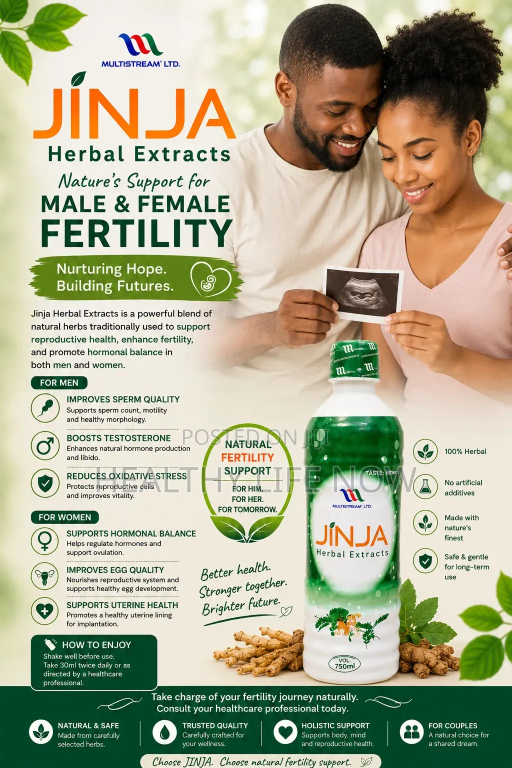 Jinja Improve Chances Of Conception And A Very Good Fertility Booster