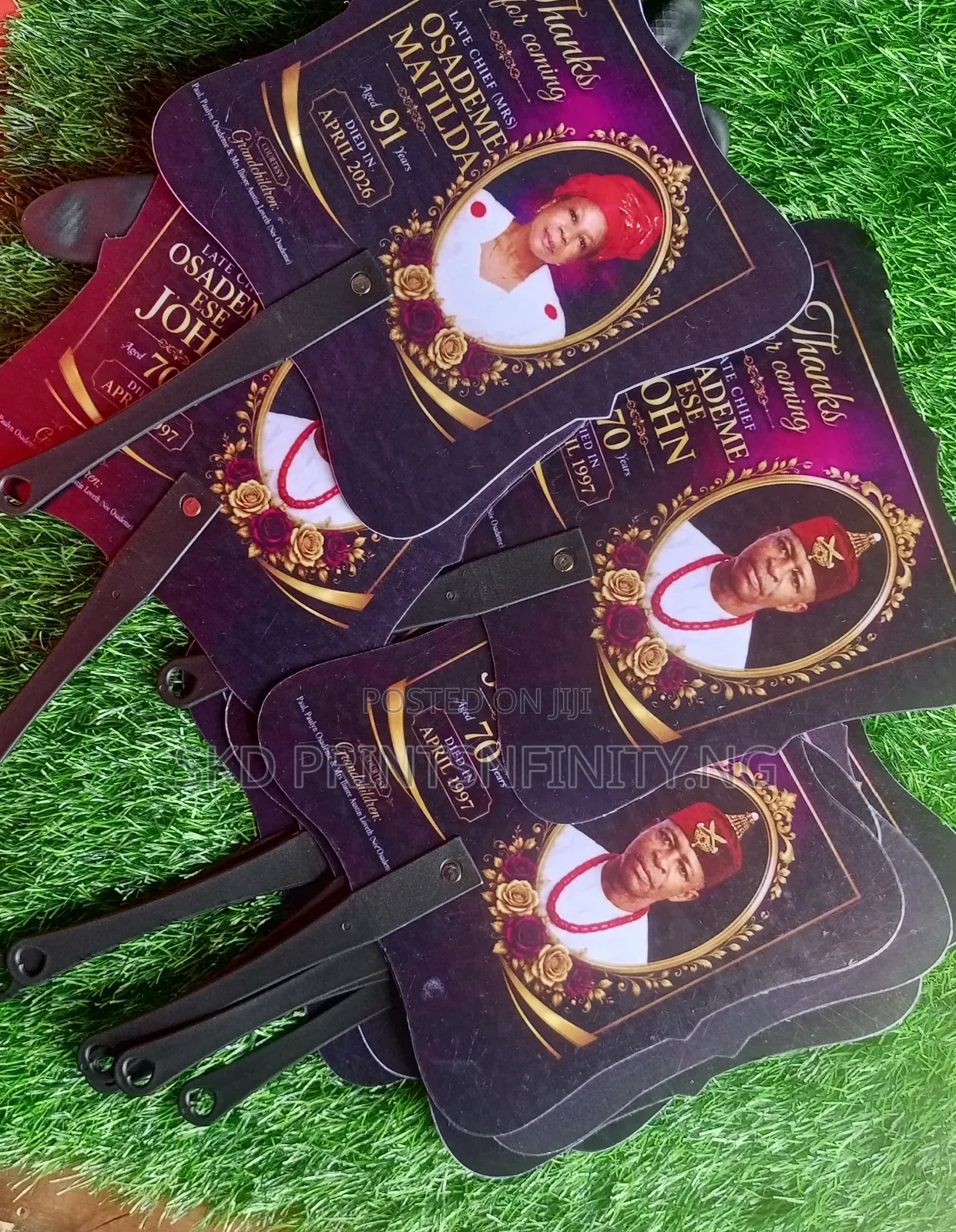 PVC Hand Fan, Program