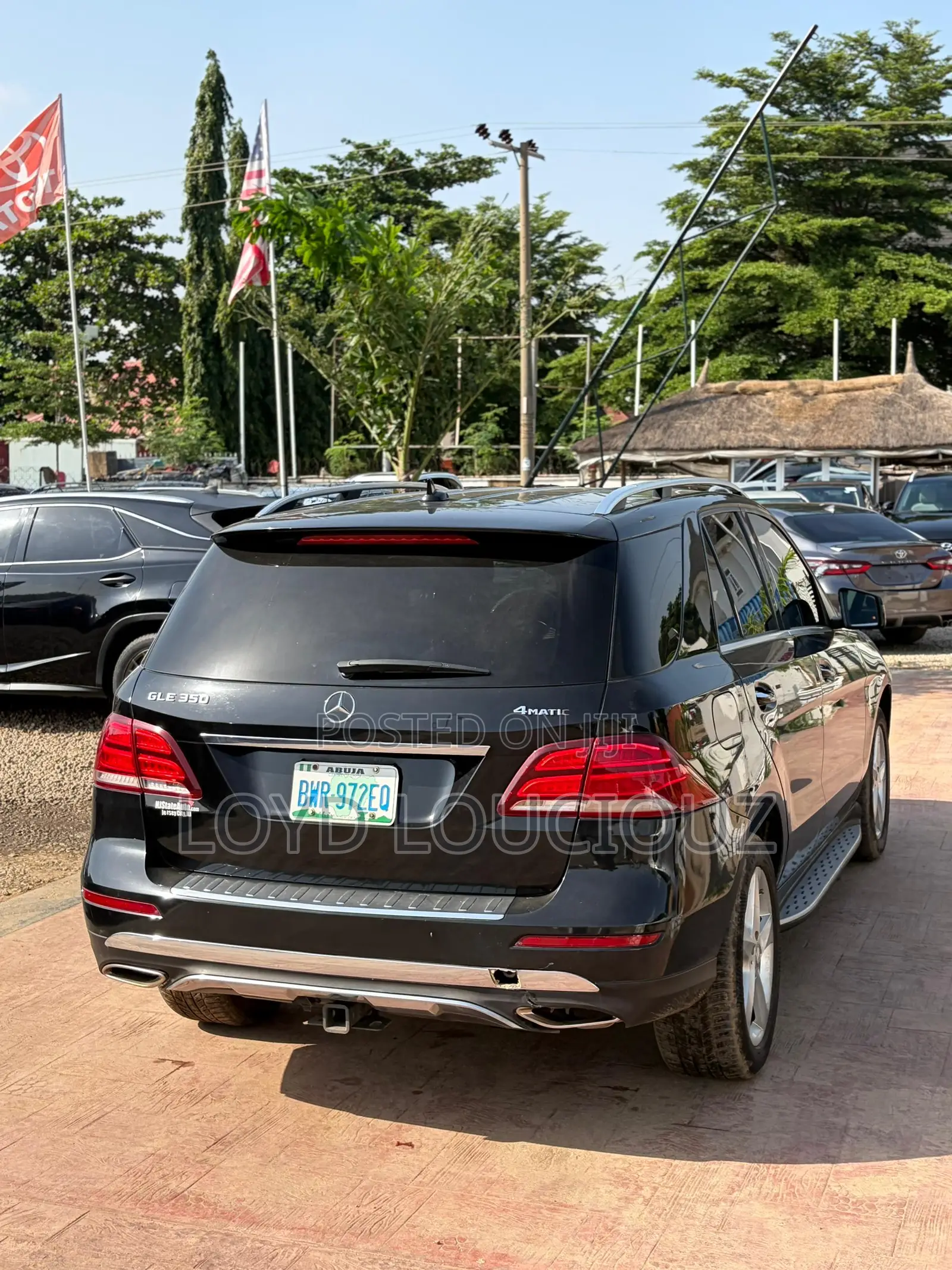 Mercedes-Benz GLE-Class 2016 Black
