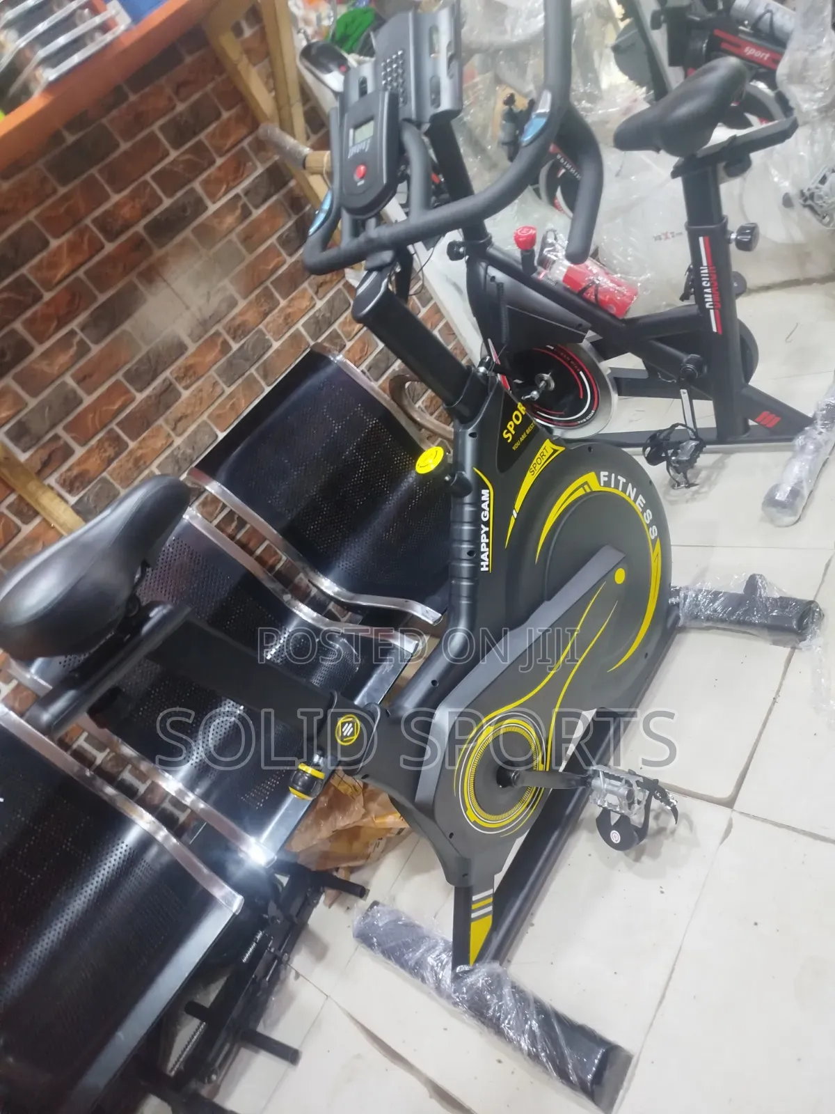 Solid Original Spinning Bike Maximum Weight 150kg