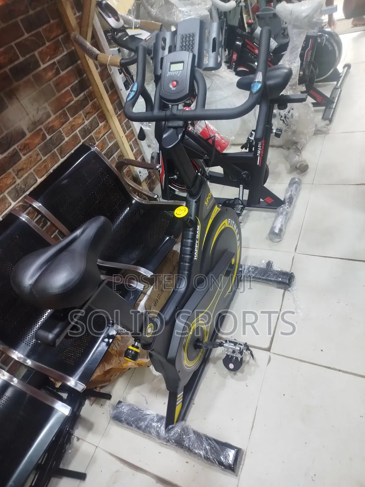 Solid Original Spinning Bike Maximum Weight 150kg